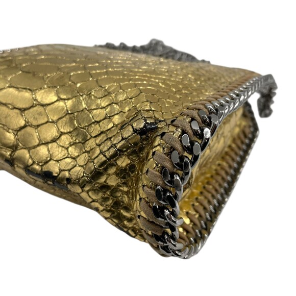 Stella McCartney Falabella Mini Tote Bag, Gold, C7 - Picture 10 of 16